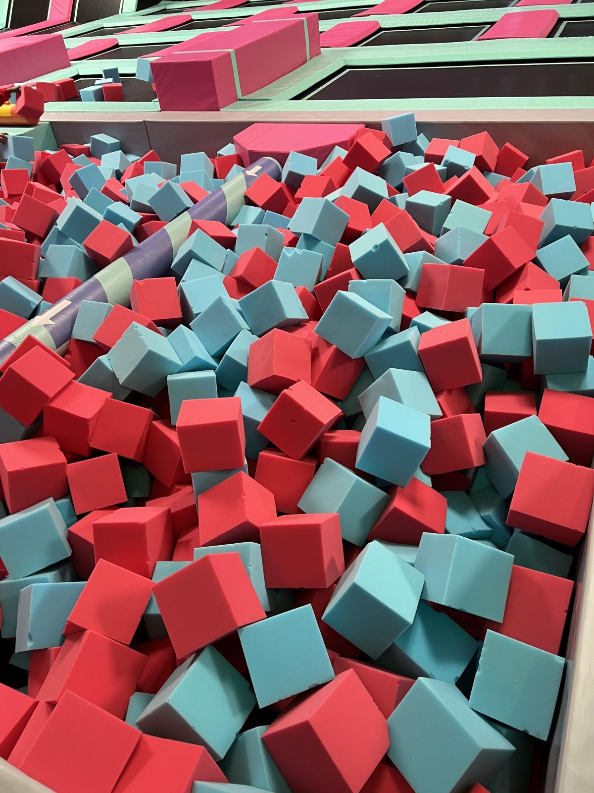 Du trampoline en free zone même pour les plus jeunes !